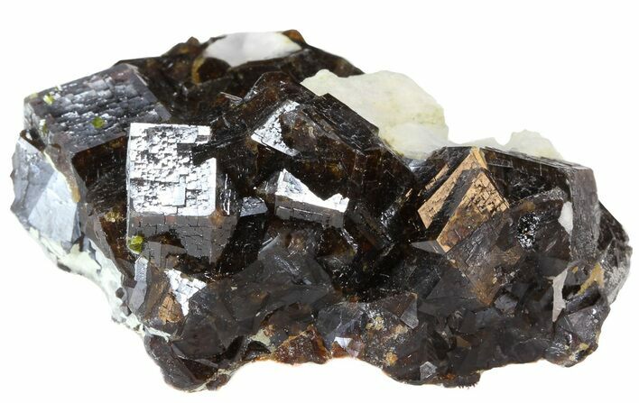 Garnet Cluster with Feldspar and Epidote- Pakistan #38725